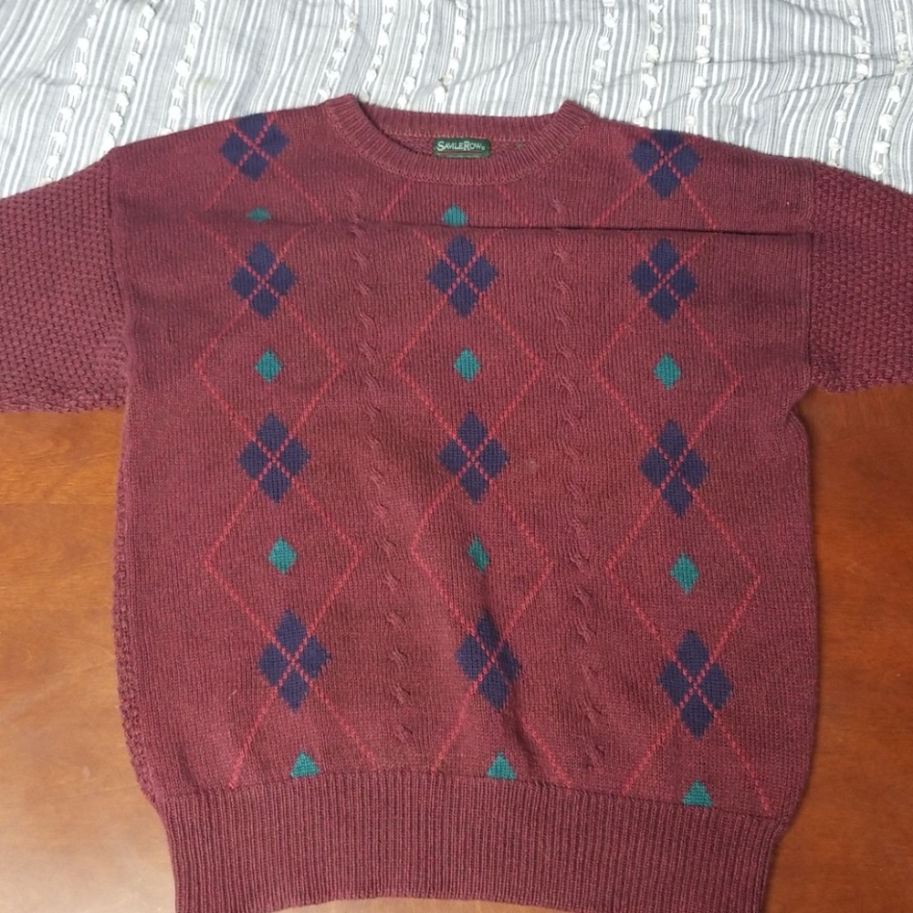 Patterned sweater